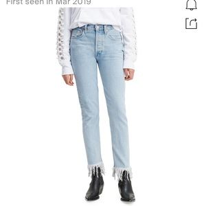 Levi’s frida fringe jeans size 25 NWT
